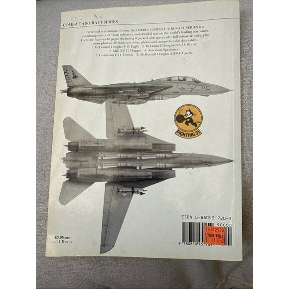 F-14 TOMCAT (OSPREY COMBAT AIRCRAFT SERIES) By Lindsay Peacock **BRAND NEW** - Picture 7 of 10